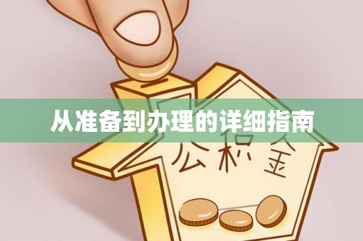 东洲从准备到办理的详细指南